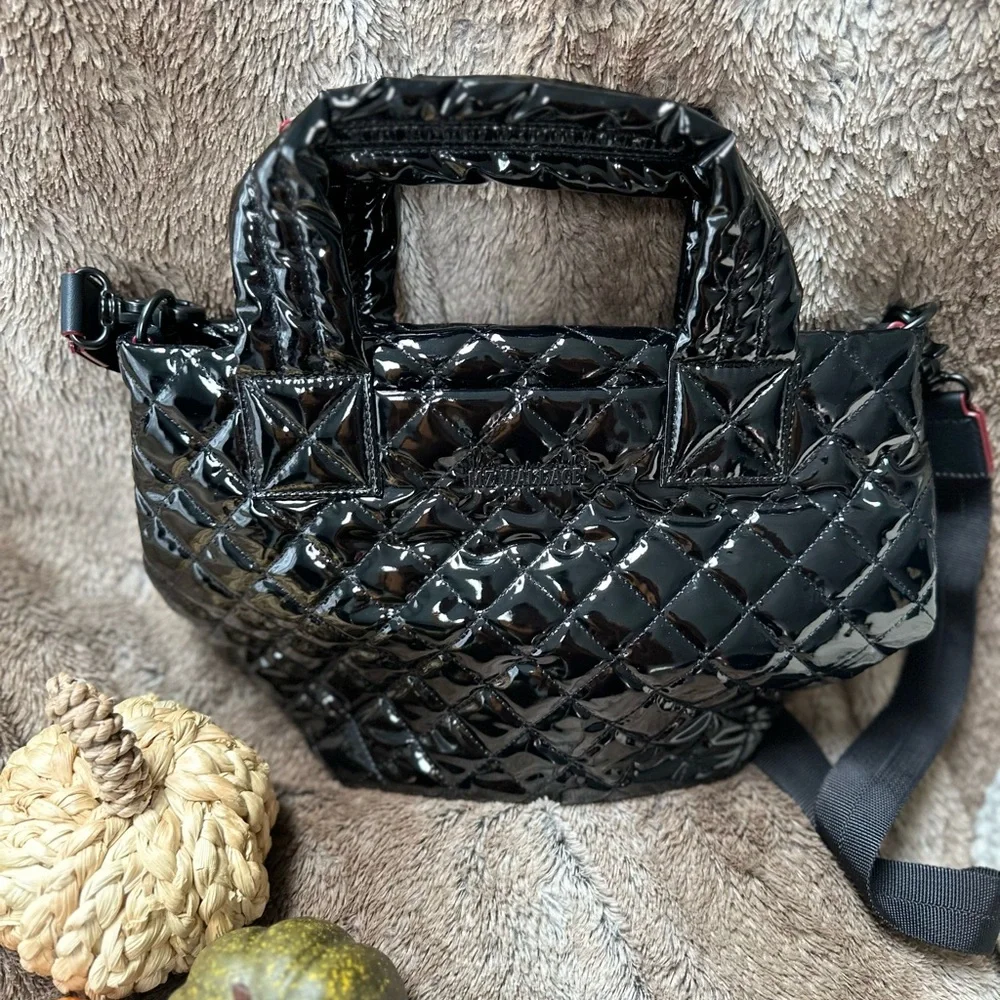 🚫🚫SOLD🚫🚫MZ Wallace Deluxe mini Metro Tote - Picture 2 of 5